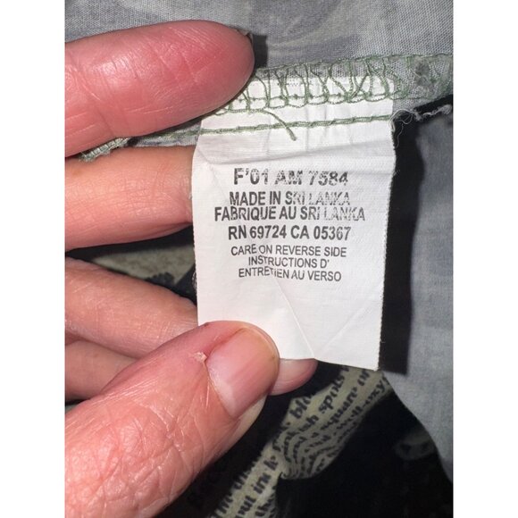 Columbia Sportswear XL Fishing L/S Button Shirt 100% Cotton Brook Trout Green - Picture 5 of 9